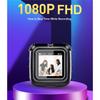 V9 Mini Clip Necklace Camera 1080P Portable Cam Dispaly Screen Audio Video Voice Photo Recorder Smart Loop Recording Camcorder