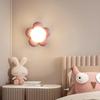 Pastoral Style Simple and Warm Flower Wall Lamp Nordic Creative Design for Children's Rooms Study Rooms Bedrooms Bedside Lamps