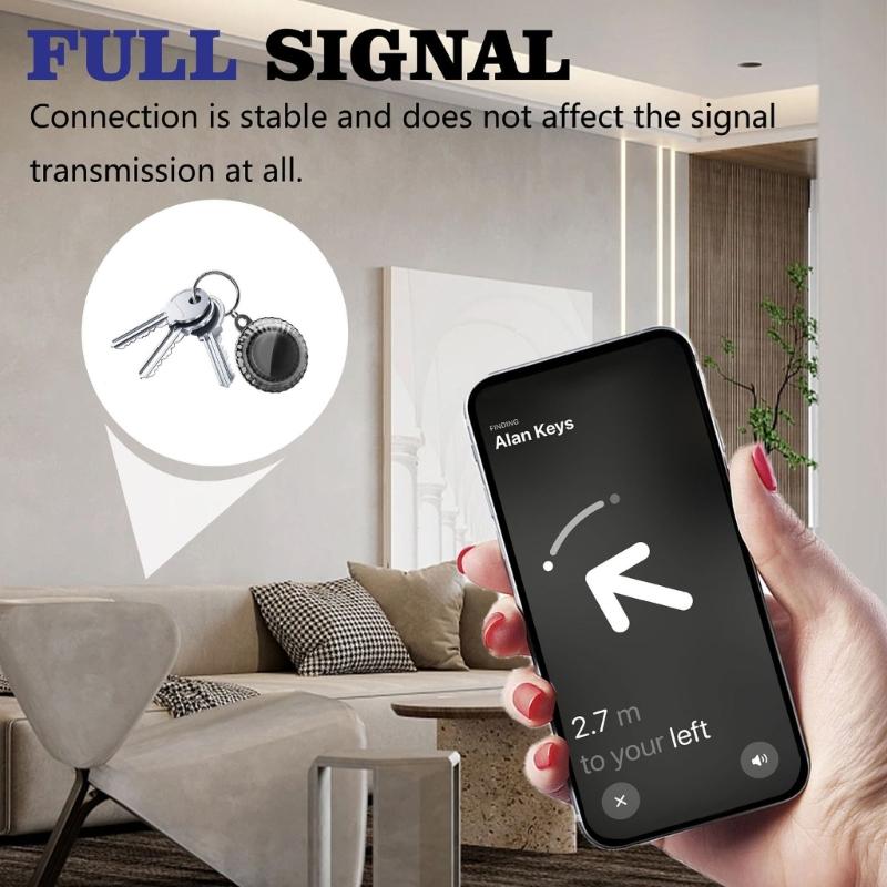 Waterproof Tracker Keychain Holder Case for  ,Full Body Shockproof,Anti-Scratch Locator Cover for Cat,Dog