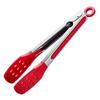 In Stock Silica Gel Food Clip Thickened Stainless Steel Food Tong Outdoor BBQ Clamp Buffet Bread Steak Barbecue Clip