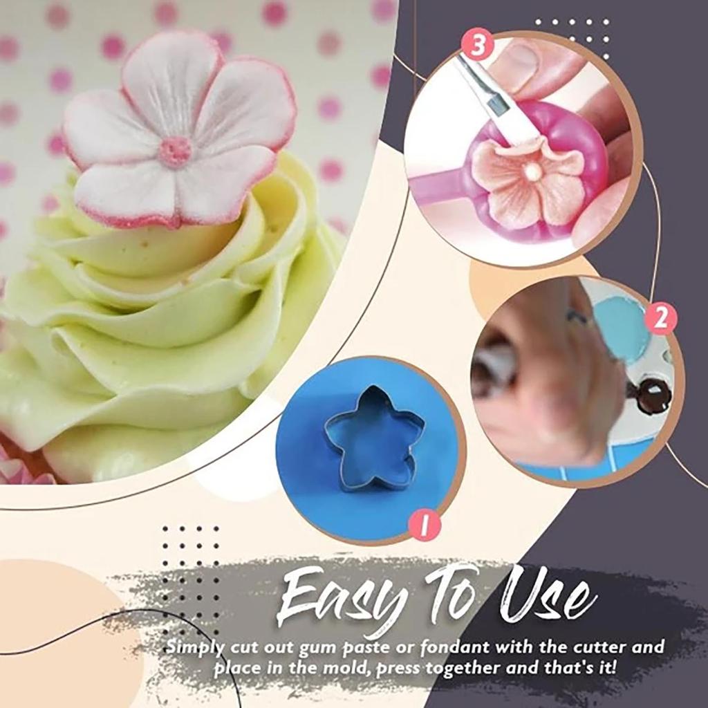Flower Sugar Art  Silicone s Cake Handmade Baking Tools DIY Tool