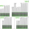 Car Auto Vehicle Oil Seal Screwdrivers Set O-Ring Seal Gasket Puller Remover Pick Hooks Tools Sealing Repair Tools 14PCS-4Pcs
