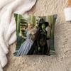 Grande Movie WWicked Pillow Covers Cartoon Sofa Decorative Home Doublesided Printing Short Plush Cute Cushion Cover