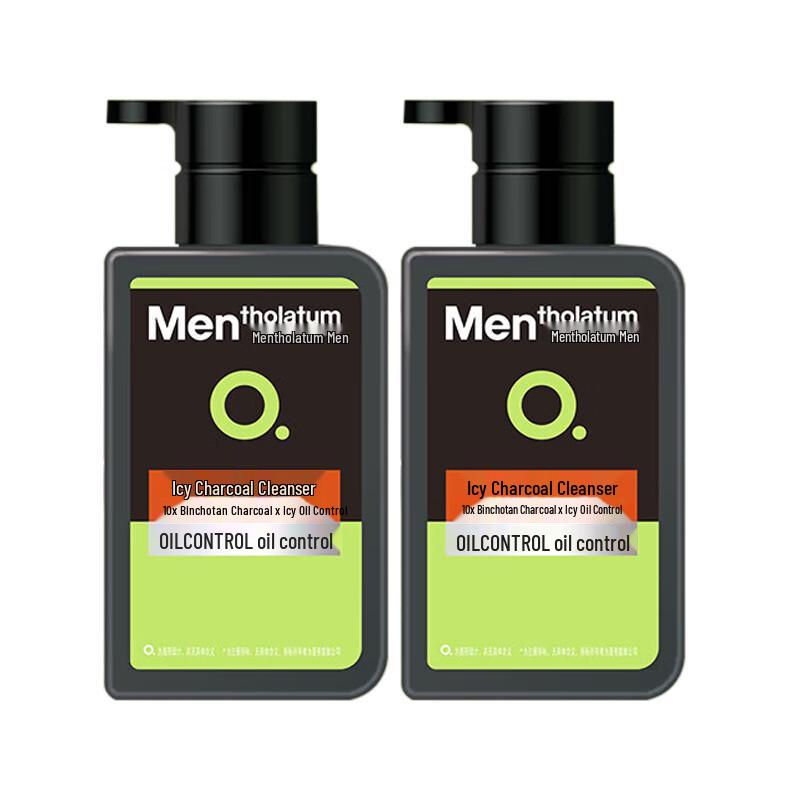 Mentholatum Men s Icy Charcoal Facial Cleanser