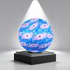 1pc Cosmic Energy Burst Size 5 Soccer Ball Professional Match Training Football Indoor &Outdoor Sports Ball Lightweight Durable C6567