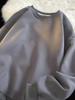 Men's and Women's Autumn/Winter Plus Velvet Solid Color Thick Loose Hoodie, 380g, 2023.
