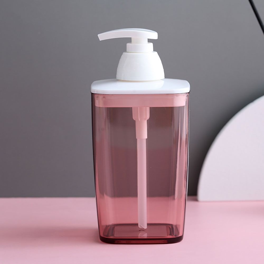 Plastic Foamer Lotion Bottle Translucent Soap Dispenser Durable Press Bottle Shampoo