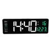 16 Inch Digital Wall Clock LED Large Display Wall Mount Decor Clock with Remote Control Adjustable Brightness Wide