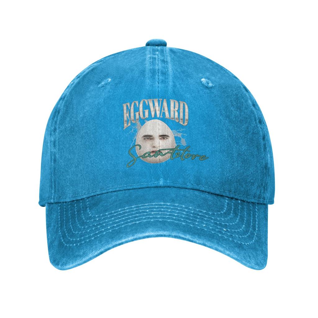 Eggward Meme Sun Baseball Cap  Fashion Couple Women Washed Trucker Hat Adjustable Print Fishing Baseball Caps Birthday Present