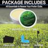 Golf Club Cleaner Kit with Polishing Paste & Metal Cleaner  Premium Sponge & Soft Cloths Restores Shine & Prevents Tarnish