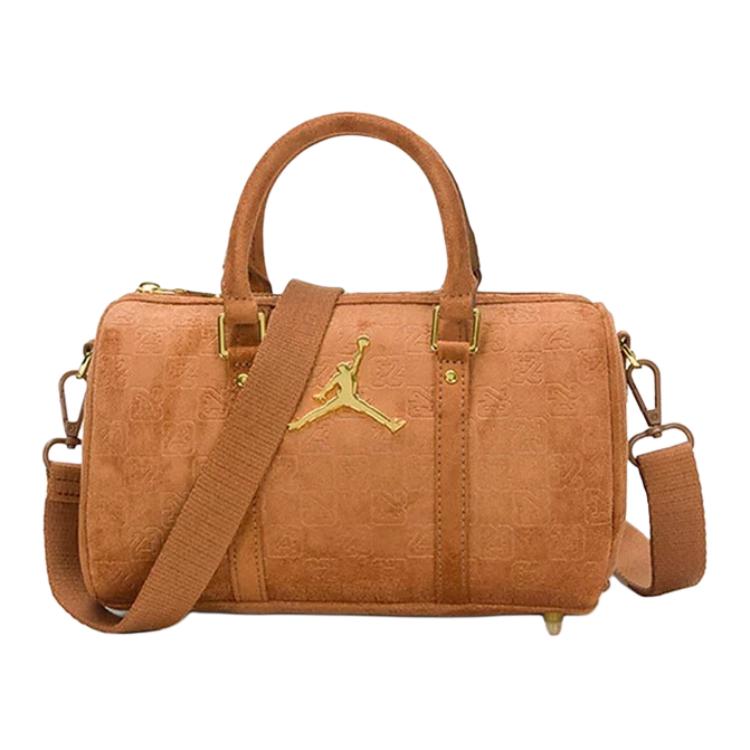 

Jordan Polyester One Shoulder Handbag Unisex Brown Jordan IQ5743-299 коричневый