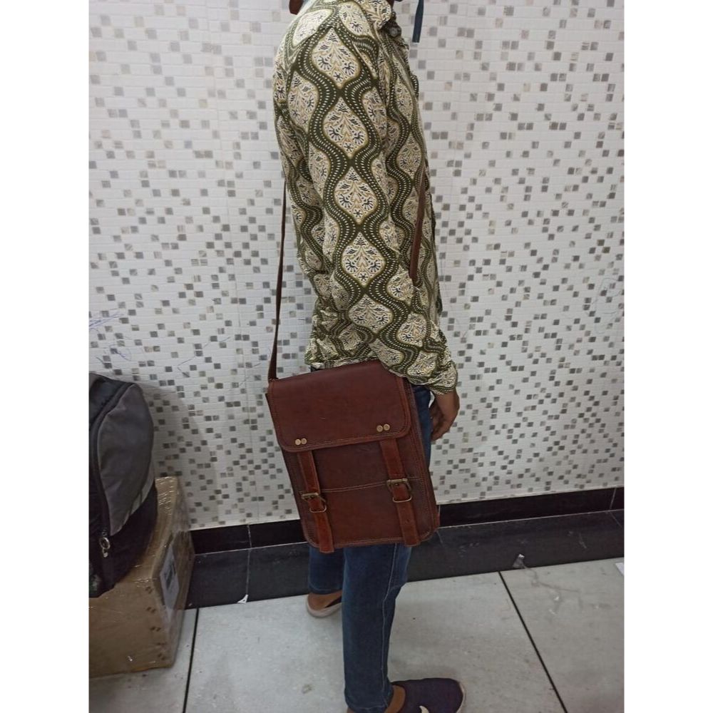 Geantă Messenger din piele, Geantă de umăr din piele de capră, Geantă crossbody pentru femei