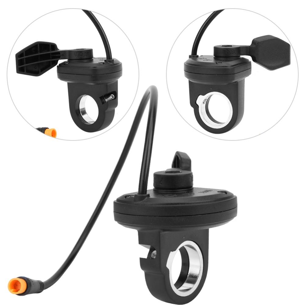Left Hand EBike Thumb Throttle 3 Pin Connector Speed Governing Throttle  Electric Scooters