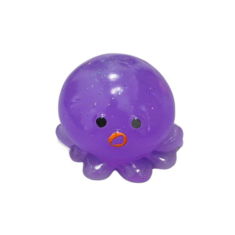 Cross-Border Hot-Selling Octopus Squeeze Toy - Slow Rebound Stress Relief Strawberry Decompression Toy
