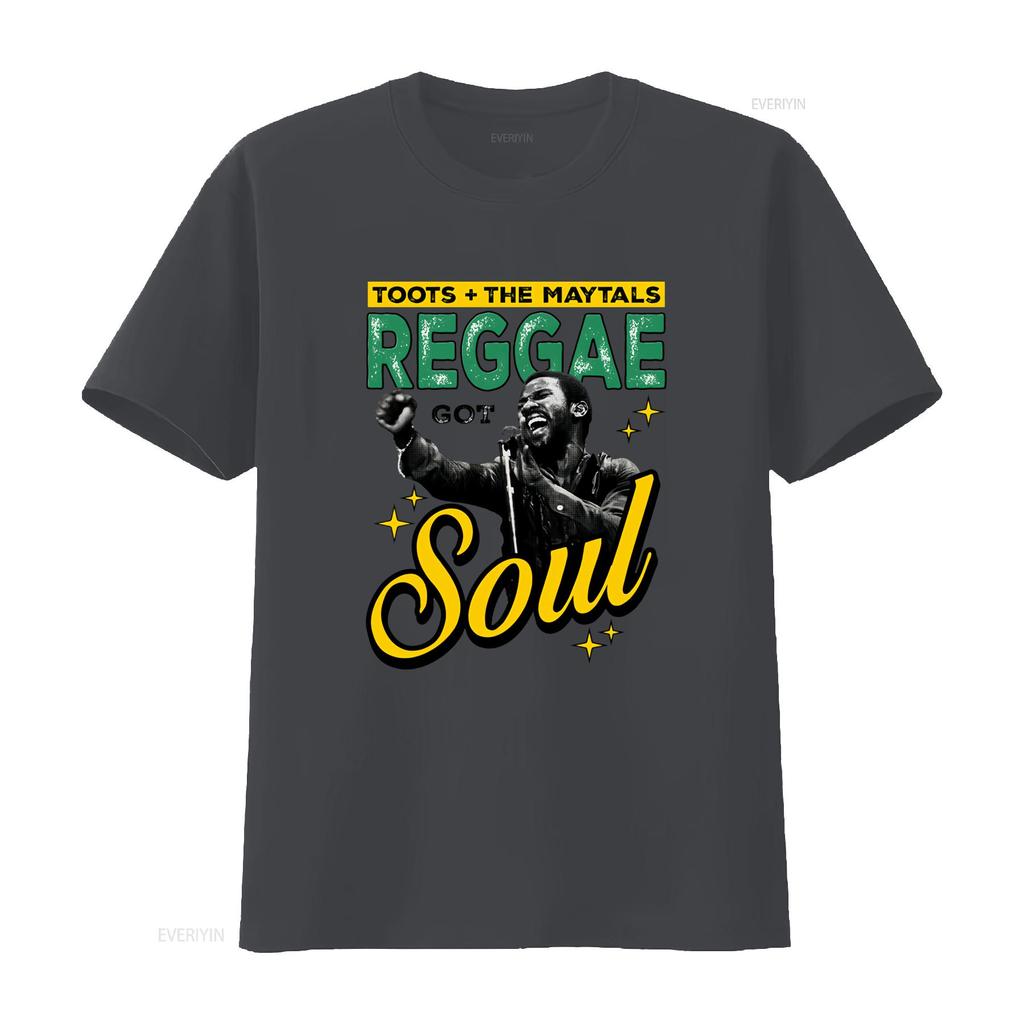 Toots The Maytals T-shirt Reggae Got Soul Bianca S 5XL Ju647 Vintage Morbida Streetwear Leggermente Elastica