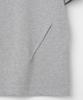 MILLO ARCHIVE Dainty Curve Detail T-Shirt [Melange Grey]