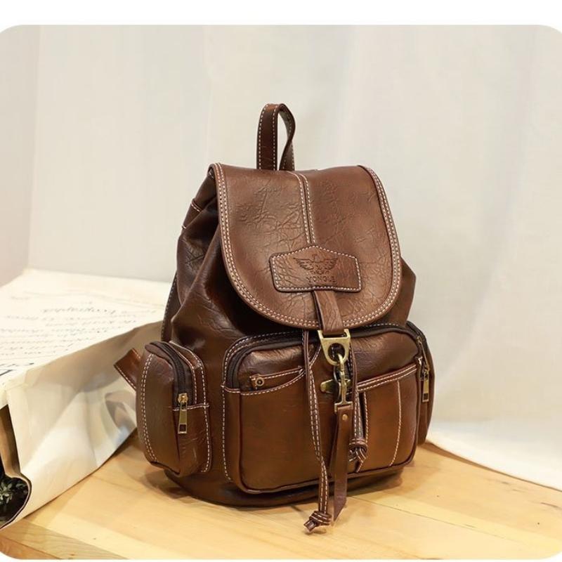 1Pc Vintage Backpack Women s Bag Fashion Trend Hook Women s Backpack Student Bag