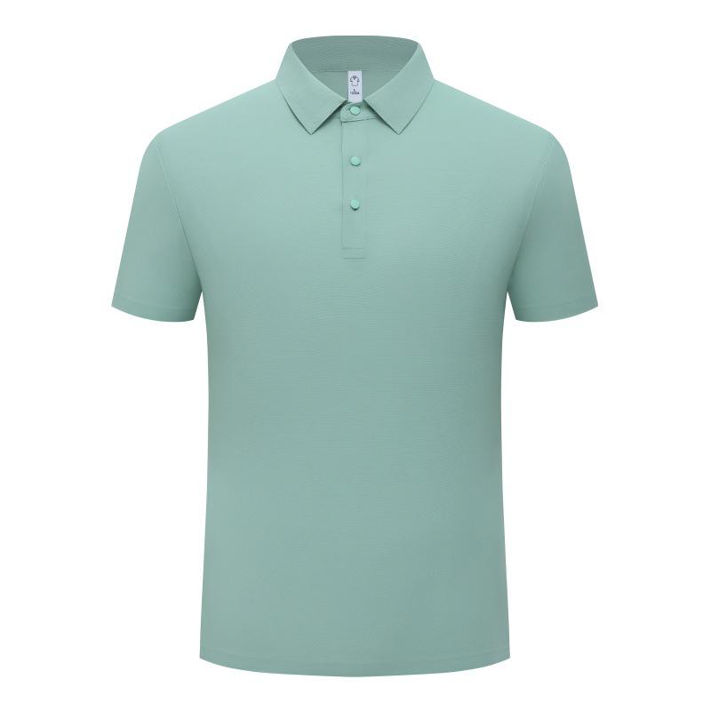 Herren Stretch-Poloshirt aus Eis-Seide: Sommerlich leicht, hochwertig Business Casual, kurzärmlig, Umlegekragen