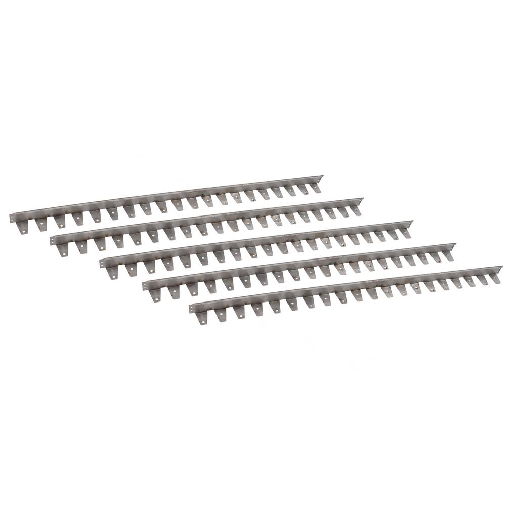 10Pcs Garden Edging Border 201 Stainless Steel Landscape Edging Kit for Flower Grass Yard