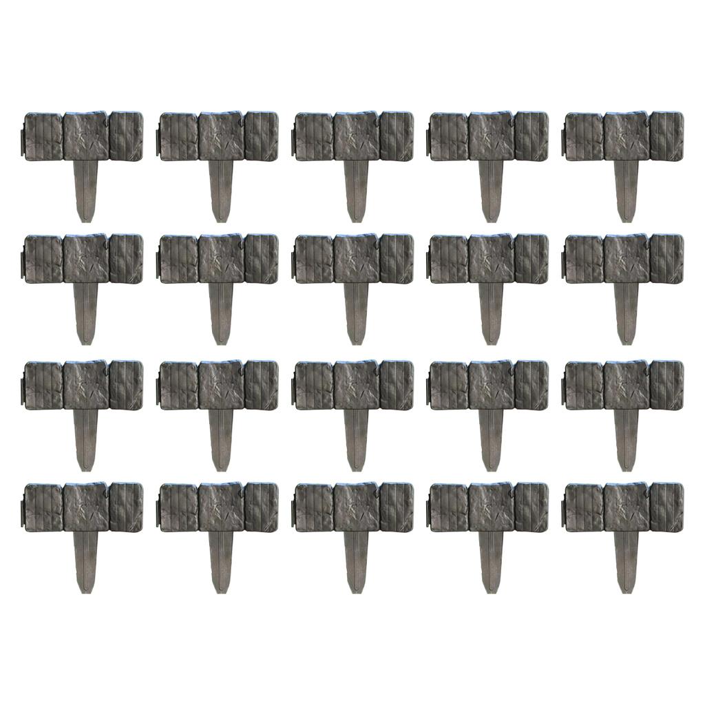 Plastic Garden Retaining Fence Fence Courtyard Flower Fence Outdoor Enclosure Retaining Fence Garden Guard