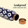 Pure Copper Water Bottle, Leakproof, Pure Copper Water Bottle, Tamba, Health Benefits, Authentic, Durable (Imago Blue)