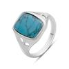 Silver Ring with Turquoise, Item Weight 4.57 Gr (2176558)