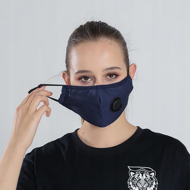 Set Reusable Mask + 6X Pm 2.5 Carbon Filter