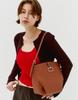 Daks Womens Accessories [Buckluna] Brown Cowhide Bucket Shoulder And Crossbody Bag Dcba5F265W2