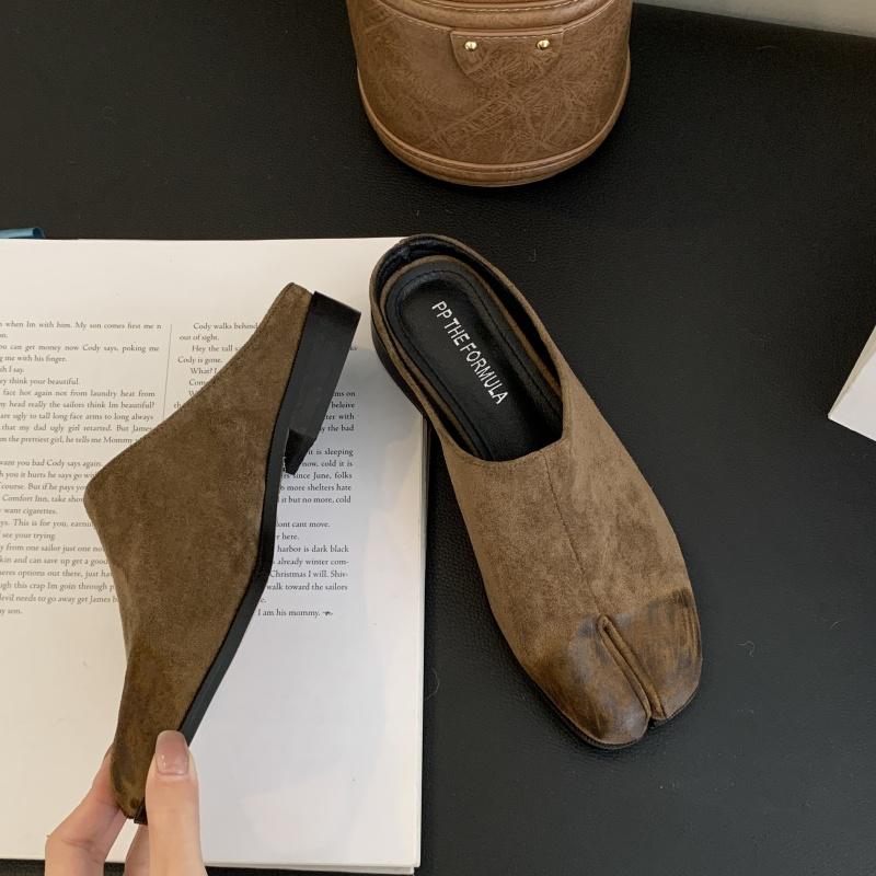 

Bailamos Совершенно новые женские тапочки с раздельным пальцем Таби Ниндзя Слипоны Балетки с круглым носком Неглубокие Ленивые лоферы Мягкие лоферы Мягкие М 39 хаки