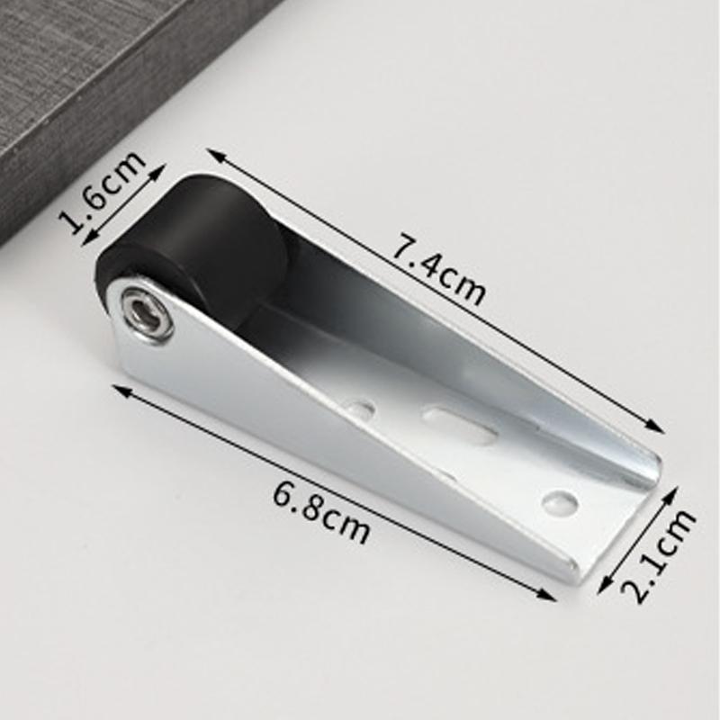 4PCS Heavy Duty Universal Wheel Set with Screw - Silent Nylon Wheel for Sliding Doors and Vertical Miniature Furniture