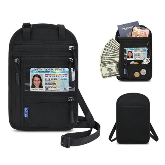 Práctica bolsa de pasaporte cross-shoulder de alta seguridad portátil de  puntada fina bolsa de almacenamiento de documentos de viaje comprar a buen  precio — entrega gratuita, reseñas reales con fotos — Joom