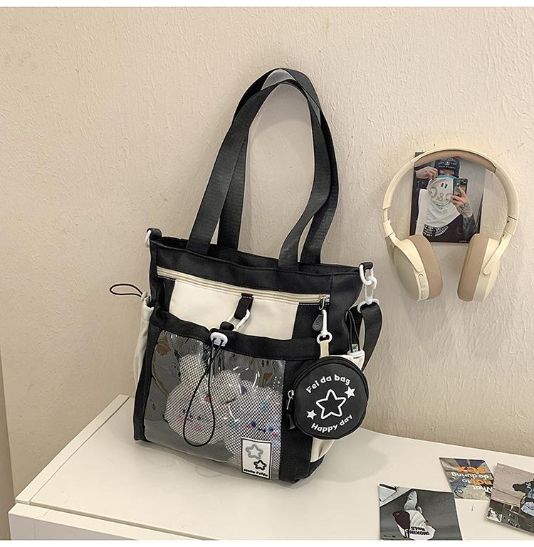 Torebka szkolna urocza dziewczynka wysoka wartość dopamina ból duża pojemność słodki lek makijażu