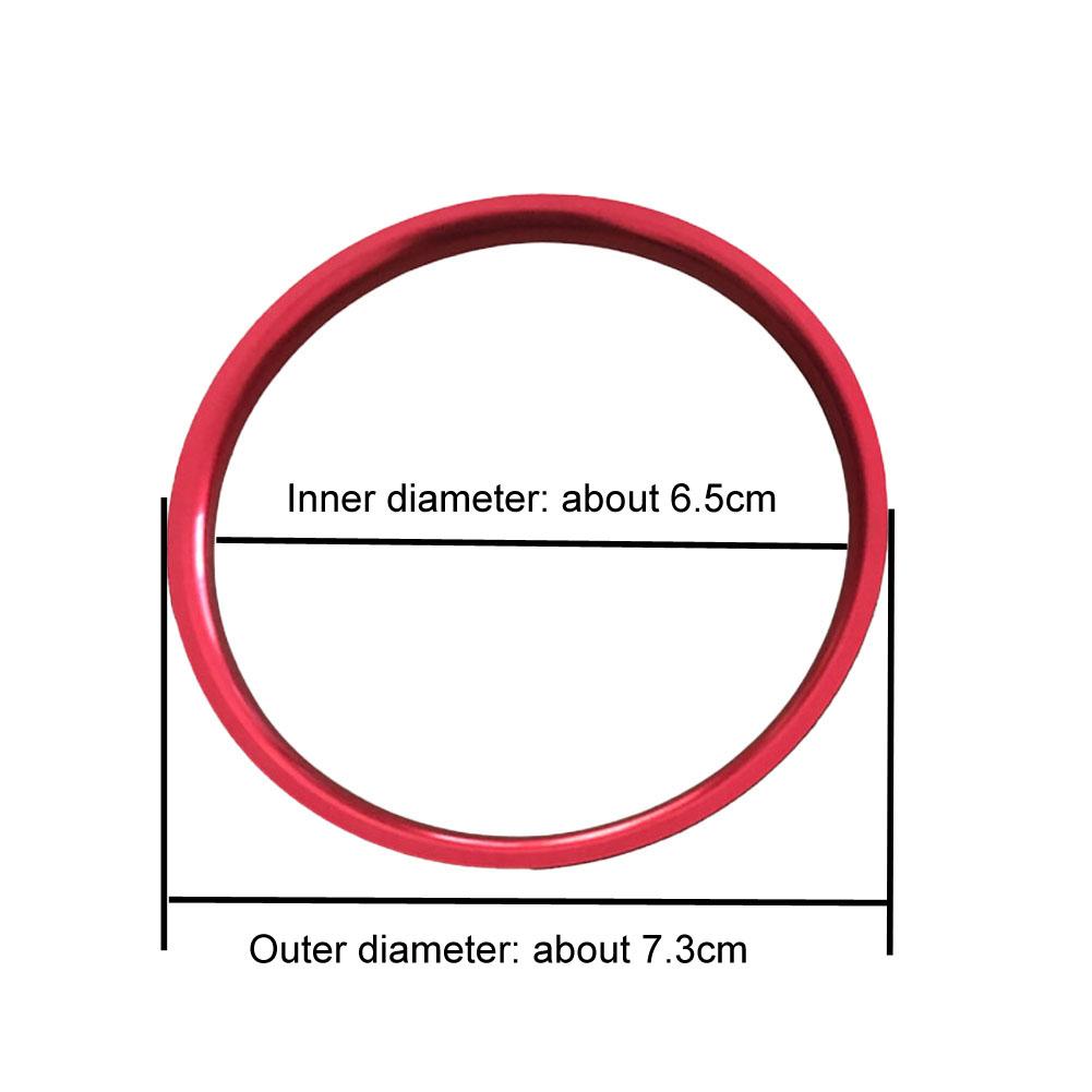 Bil Klimaanlegg AC Vent Uttak Ring Trim For Mazda MX-5 MX5 mazda 2 CX-3 CX3 RF ND Bil