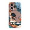 Flying Astronaut Phone Case For iPhone 17 Air 16 16E 15 14 Plus Pro Max Film Hard Cover