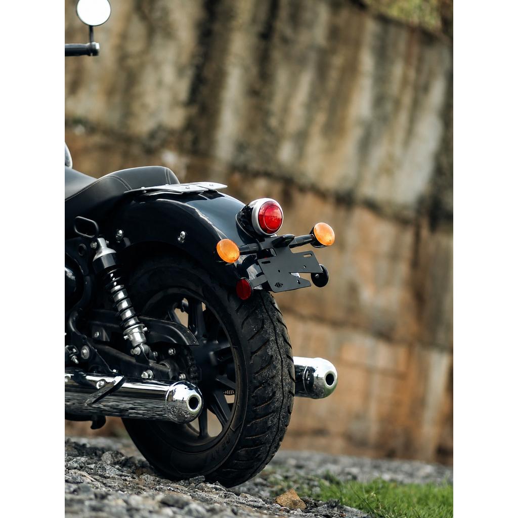 Black Aviator Saddle Stay "Fit For Royal Enfield Super Meteor 650"