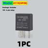 Car Relay DC12V 40A Rated Current SPDT 4 or 5 Pins Car Automotive Alarm Relay 40 Amp for Vehicle