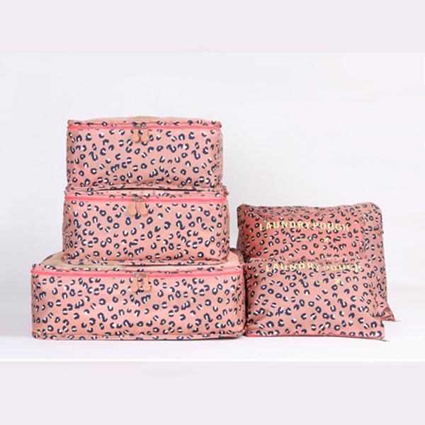 Travel & Home 6-Piece Storage Set: Clothes, Toiletries & Documents