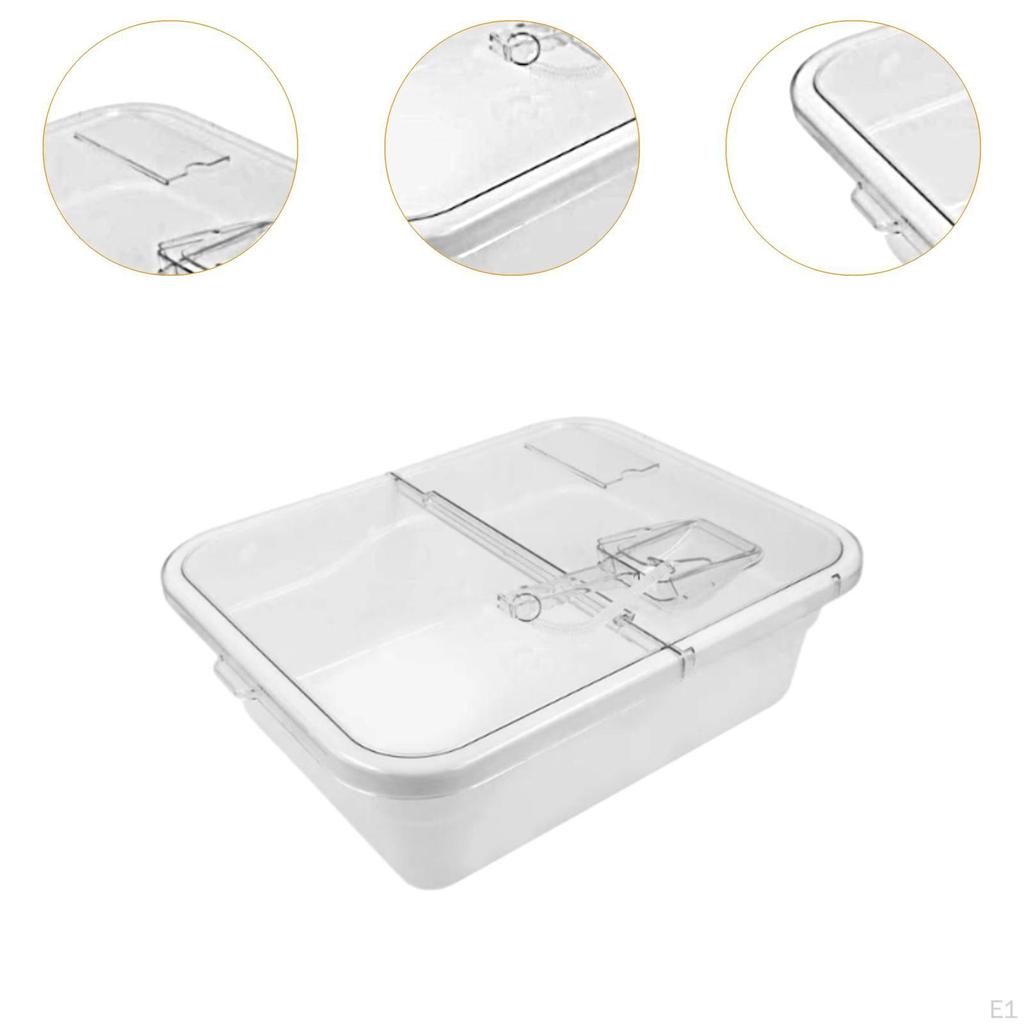 Bread Container Display Box Dried Fruits Candy Food Storage Bin for Commercial