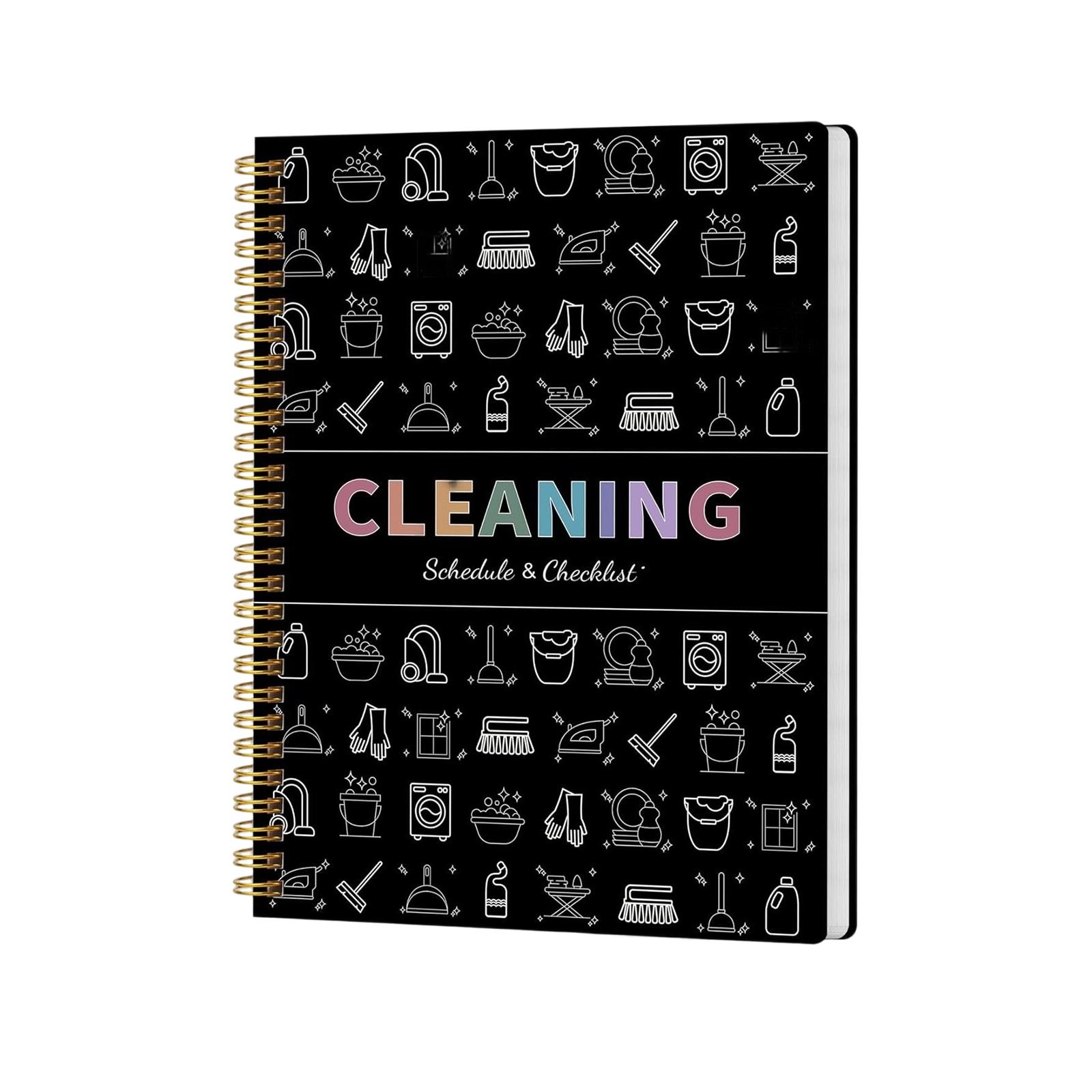 Annual Cleaning Schedule And Cleaning Plan Book One Size