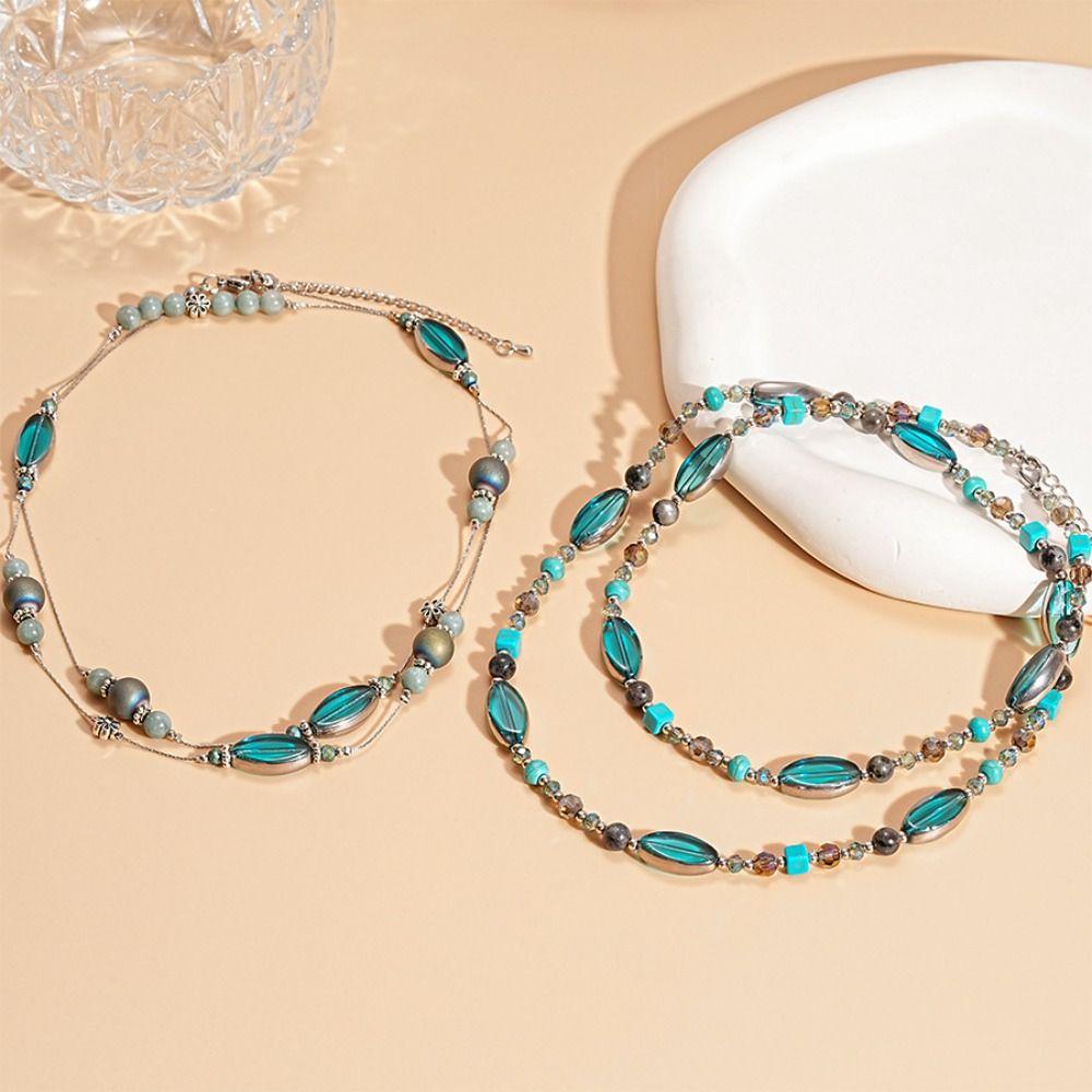 Jewelry Accessories American Style Necklace Ethnic Style Bohemian Choker  Travel