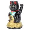 Colorful Lucky Cats Electric Sculpture Plastic Figurine For Restaurant Hotel Desktop Car Dashboard Fengshui Decors
