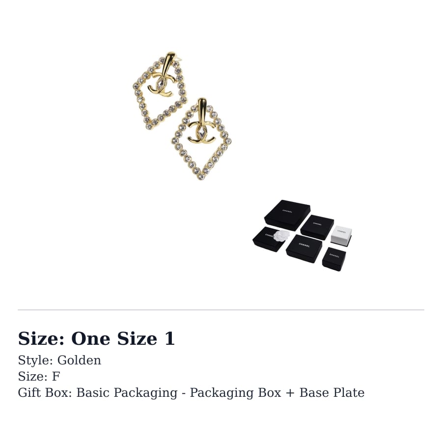 Chanel Earrings Women's AB9927-B09972-NM120