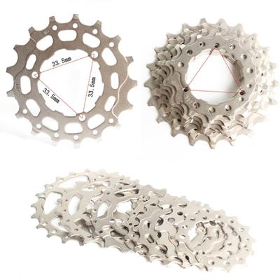 10 Sebességes 11T-21T MTB Hegyi Kerékpár Acél Szabadonfutó Fogaskerék Javító Alkatrészek