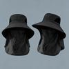 Summer Sun Hats UV Protection Outdoor Hunting Fishing Cap For Men Women Hiking Camping Visor Bucket Hat Neck Flap Fisherman Hat