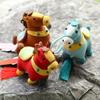 Lucky Horse Plush Ornament Realistic Horse Toy with Hanging Strap Year of The Horse Zodiac