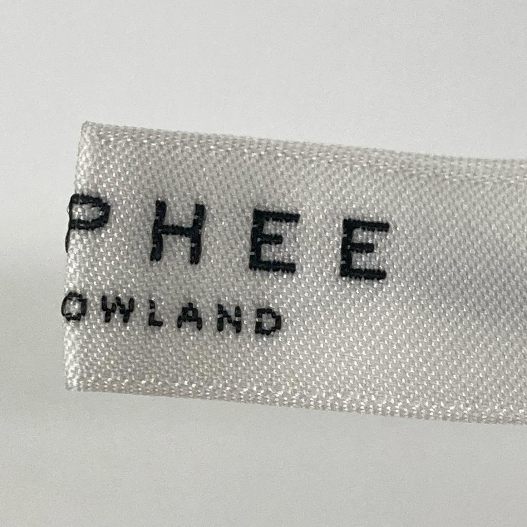 MACPHEE [Excellent condition/Made In 2011] 12-04-32-04503 Boucle Crepe Easy Straight Pants/ Bottoms 36 blackUsed