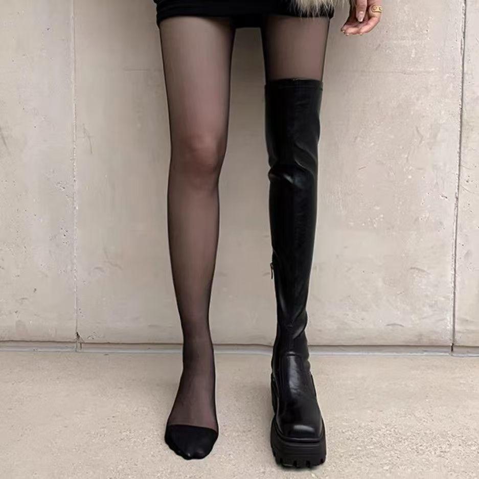 Fried Street High-value skin-friendly and breathable women's boots, popular, delicate to the touch, no excess embellishment Martin boots