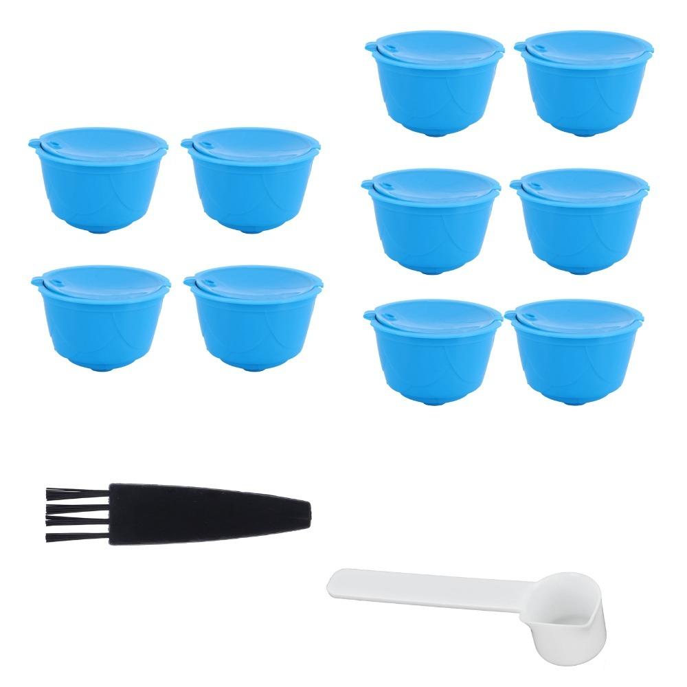 Easy Open Lid Design Coffee Capsule Filter Cup Reusable Coffee Filter Pods Home Use