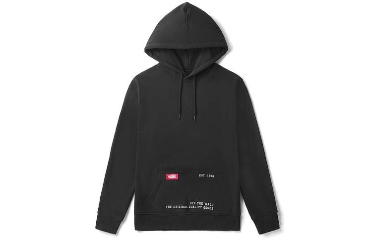 Vans Risk It Flc Sweatshirts Unisex Hooded Moderate Regular VN0A3ZPNBLK