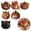 Basteln für den Familienabend Tier Kürbis Patchwork-Set, DIY Fuchs Katze Eule Nähen Halloween Filzmaterialien Niedliches Bastelset Erwachsene, Herbstdekoration für Zuhause
